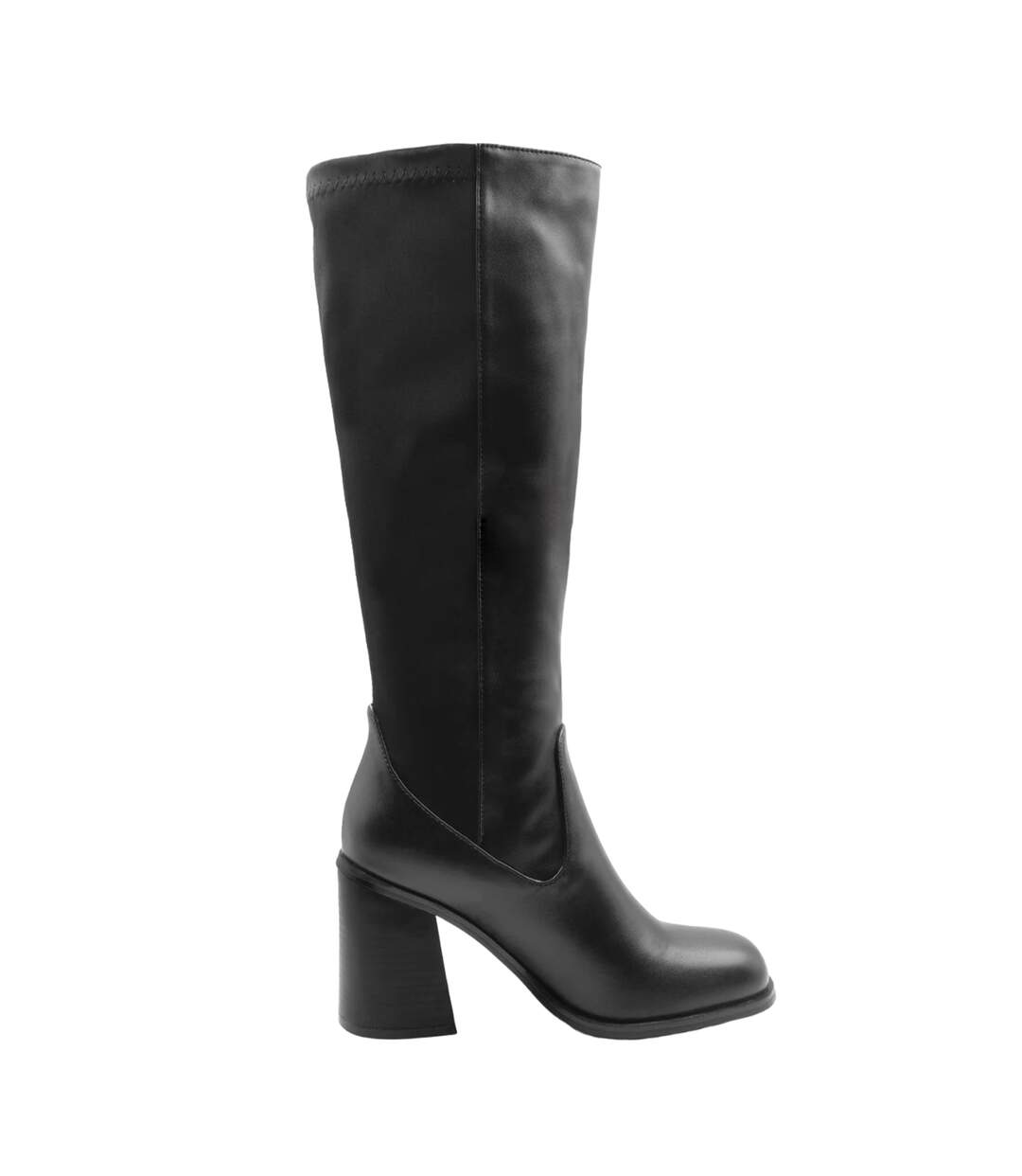 Bottes hauteur genoux zhuri femme noir Where's That From-1