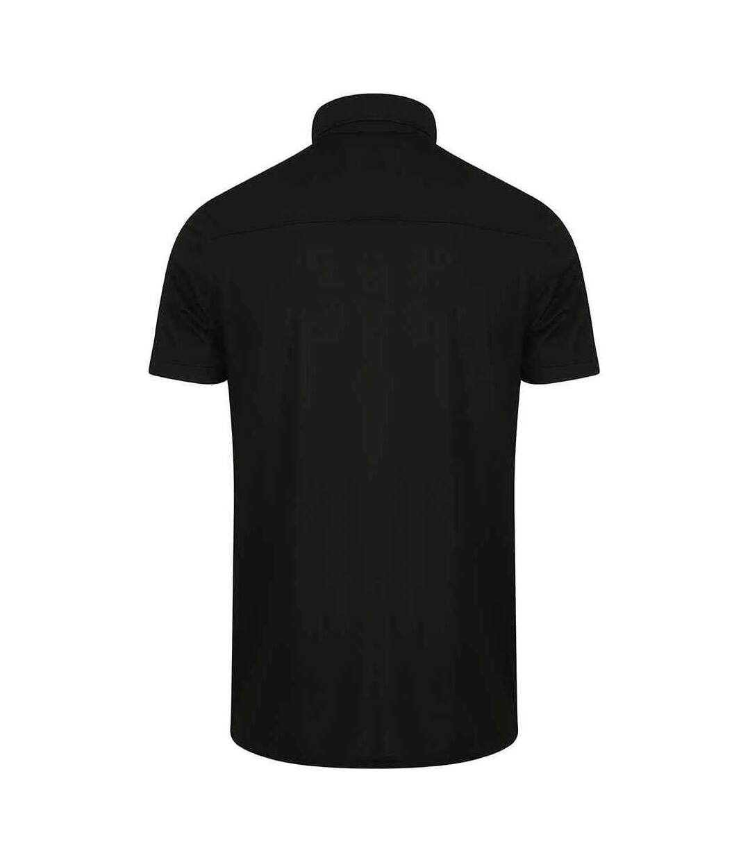 Polo homme noir Henbury-2