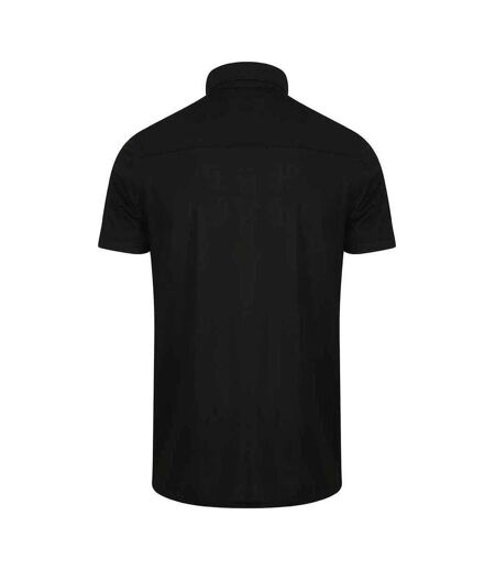 Polo homme noir Henbury