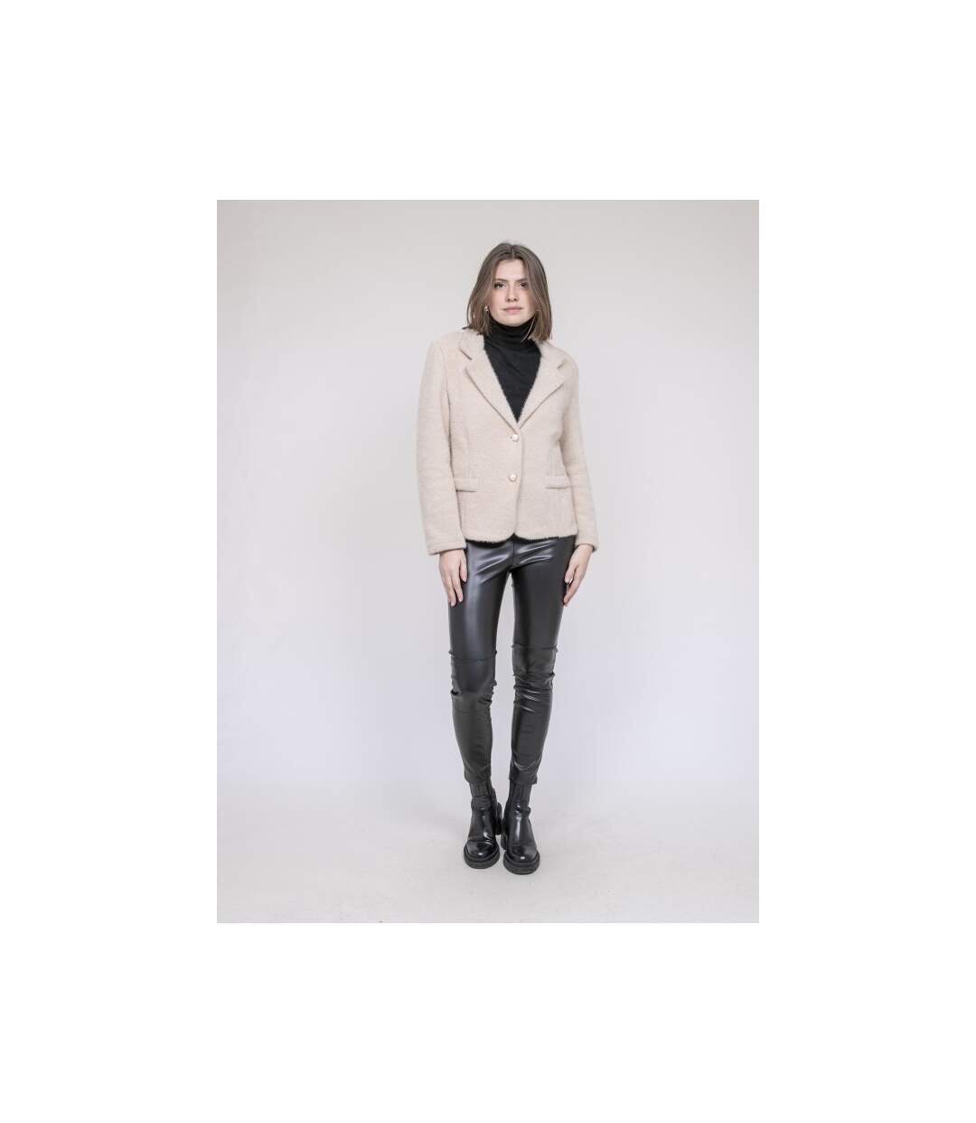 Blazer texturé URTA - Dona X Lisa-4
