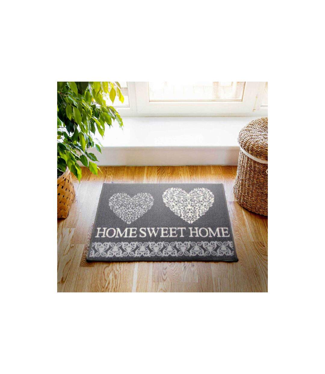 Tapis Déco Multi-Usage Mathilda 40x60cm Gris-4