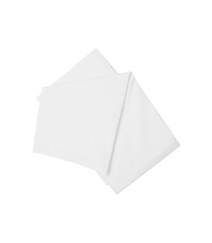 Belledorm Brushed Cotton Fitted Sheet (White)