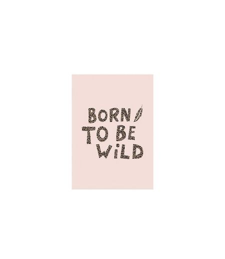 Summer Thornton Born To Be Wild Print (Pink) (40cm x 30cm)