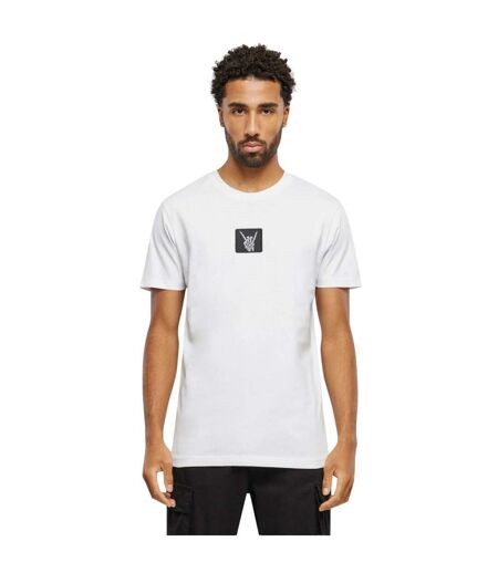 T-shirt Skelett Patch Homme Blanc Mister Tee