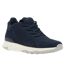 Womens/ladies Vitamin Ffx Knitted Trainers Navy Fit Flop-1