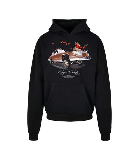 Sweat À Capuche Pimp A Butterfly Homme Noir Mister Tee