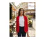 Gilet Blazer Femme Rouge PULF2005C Élégance et Confiance-3
