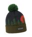 Waterproof Cold Weather Scenic Bobble Hat for Men and Women-1
