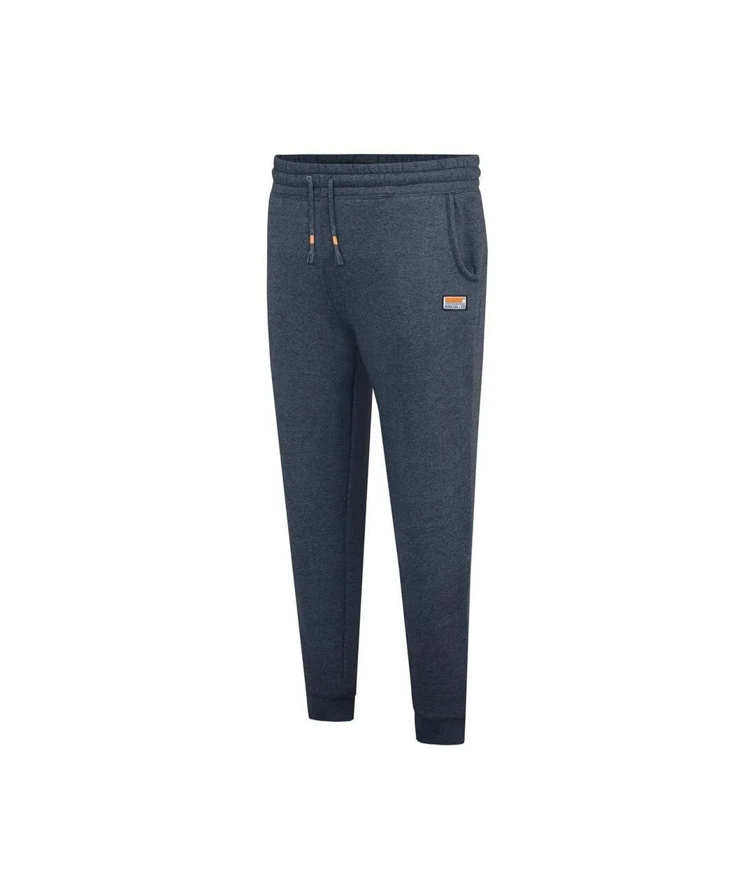 Mens Signature Fleece Jogging Bottoms Dark Charcoal Marl SoulCal-3