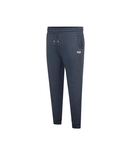 Mens Signature Fleece Jogging Bottoms Dark Charcoal Marl SoulCal