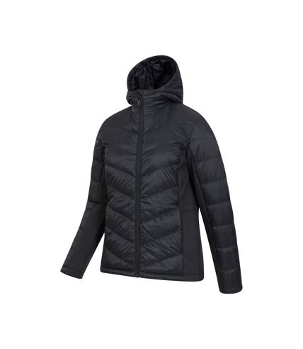 Doudoune softshell turbine femme noir vif Mountain Warehouse