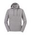 Sweat À Capuche Authentic Homme Gris Chiné Russell-1