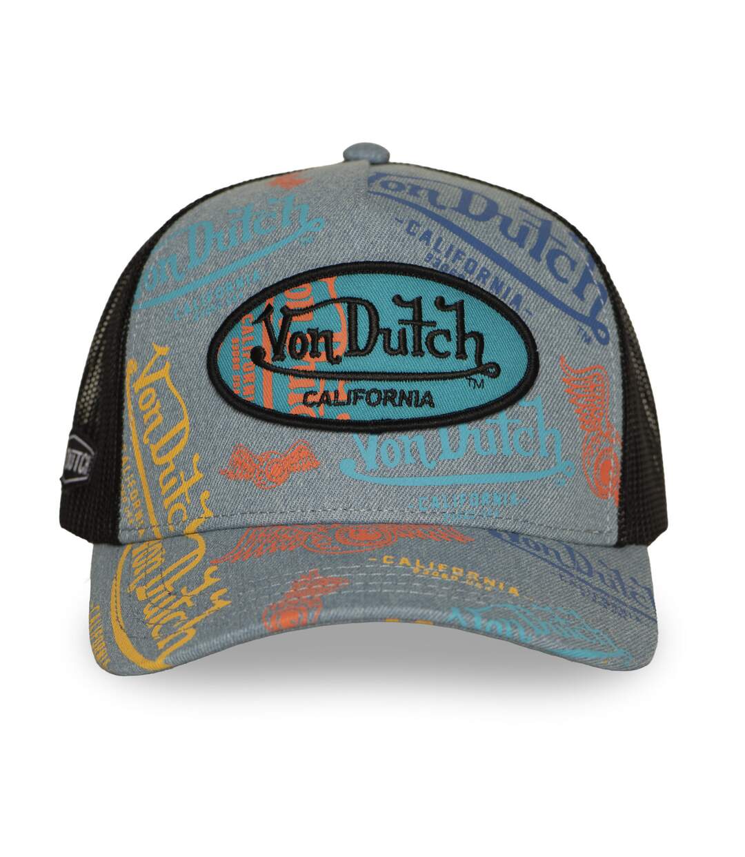 Casquette trucker avec filet print all over Cafe  Jean Vondutch-2