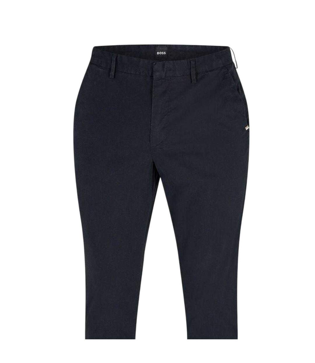 Mens Kaito3 Straight Leg Work Trousers Black Boss-2