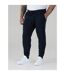 Mens D555 Brandon Cuffed Kingsize Jogging Bottoms Navy Duke-4