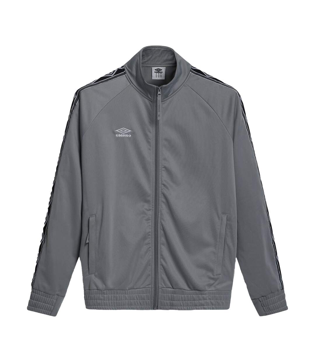 Mens Taped Track Top Ultimate Grey Umbro-1