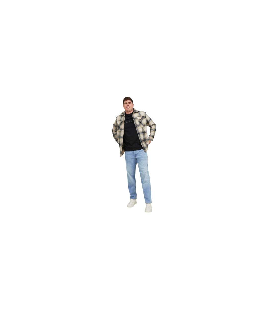 Jean +mike Original Homme Bleu Jack And Jones-2
