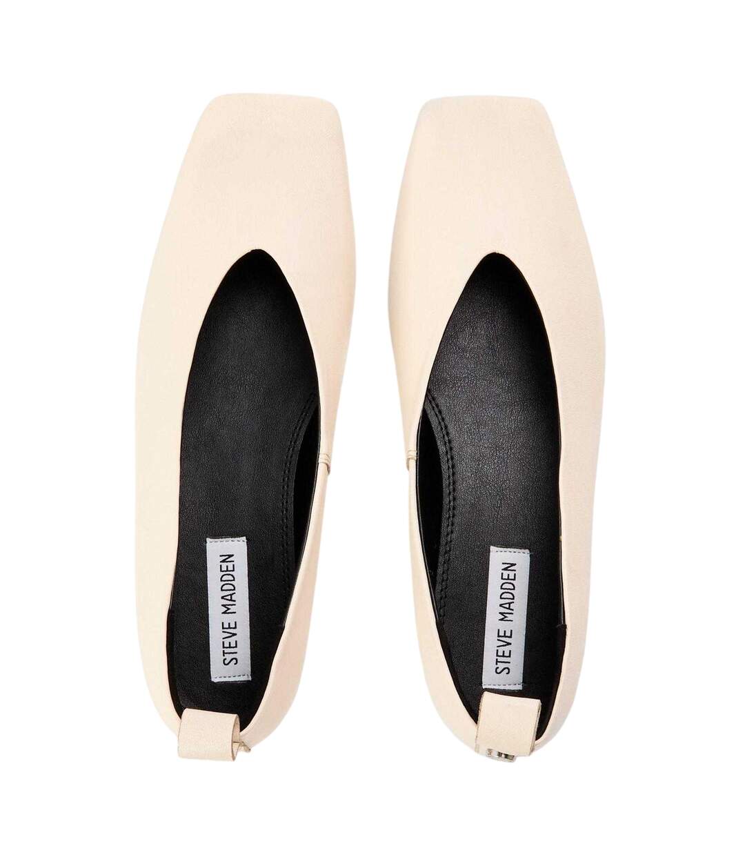 Womens/ladies Fosse Ankle Tie Pumps Coco Milk Steve Madden-4
