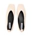 Womens/ladies Fosse Ankle Tie Pumps Coco Milk Steve Madden-4