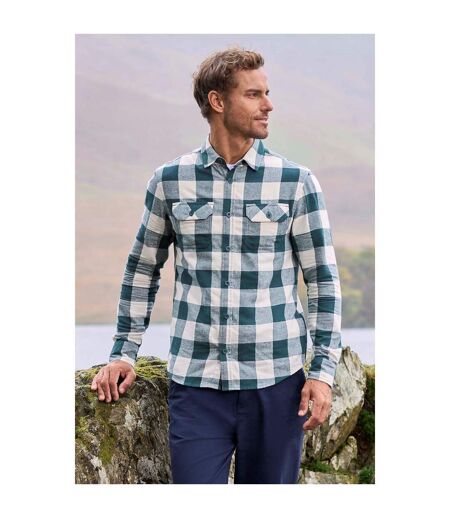 Chemise trace homme kaki clair Mountain Warehouse