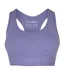 Brassière De Sport Motif/style Côtelé Femme Orange Clair USA-2