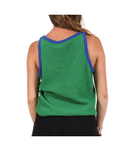 Débardeur vert femme les tropéziennes largo