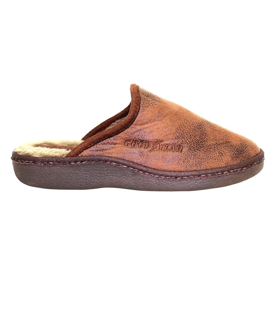 Chaussons glen homme marron Goodyear-2