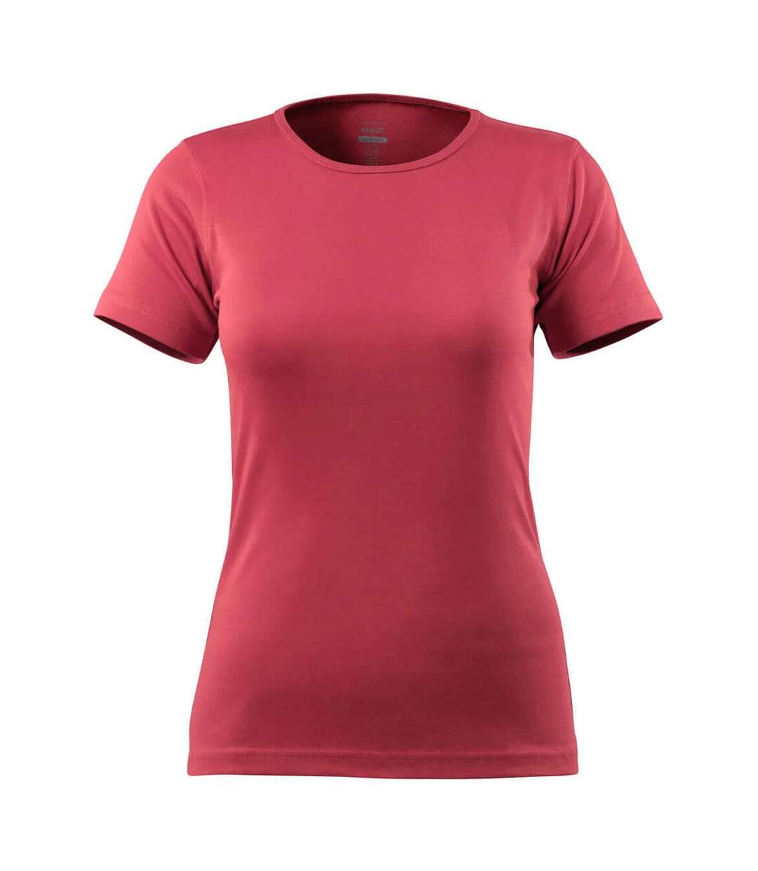 Womens/ladies Crossover Arras T-shirt Raspberry Red Mascot-1