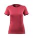 Womens/ladies Crossover Arras T-shirt Raspberry Red Mascot-1