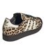 Baskets Motif/style Imprimé Léopard Superstar Femme Marron Foncé Blanc Cassé Adidas-2