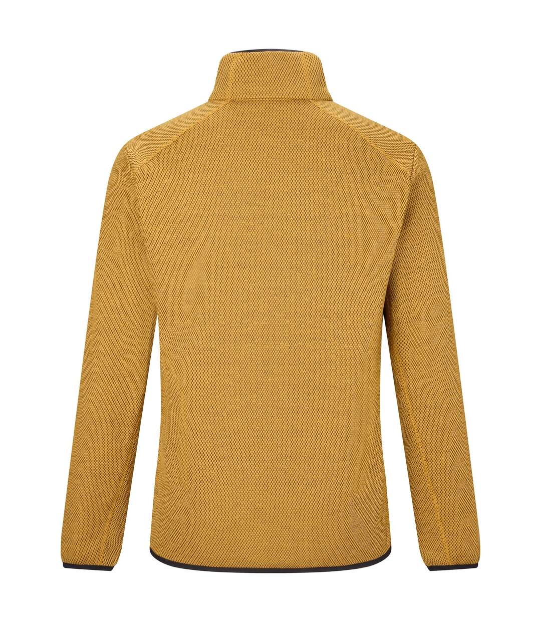 Veste Polaire Col Montant Motif/style Détail Contrasté Torrens Homme Jaune Sombre Regatta-3