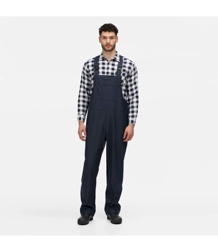 Regatta Pantalon à bretelles et à bretelles imperméable Stormflex pour hommes (Marine) - UTRG7197