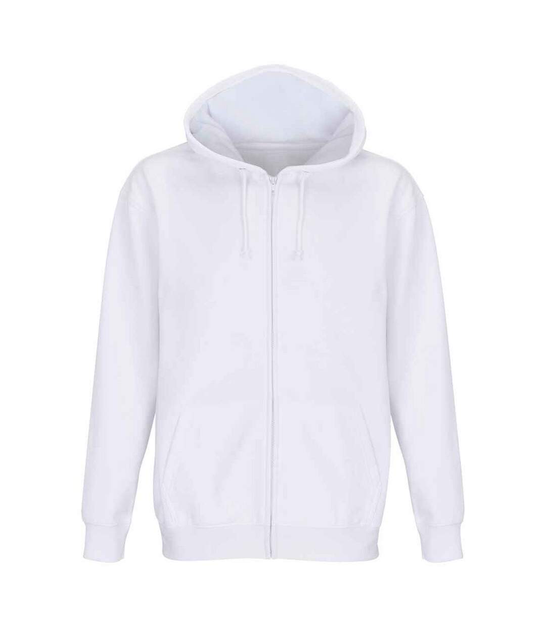 Veste à capuche carter adulte blanc SOLS-1