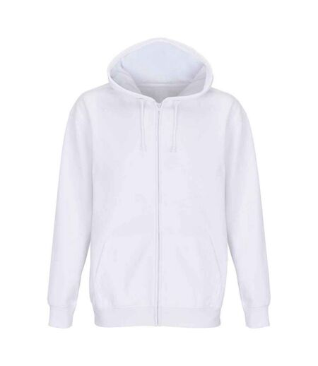 Veste à capuche carter adulte blanc SOLS