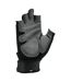 Nike Mens Ultimate Heavyweight Fitness Fingerless Gloves (Black/White/Gray) - UTCS698