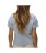 T-Shirt bleu/blanc femme vero moda naima-2