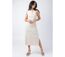 Robe longue sans manches CHARLINE unie beige Coton Du Monde-2
