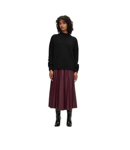 Jupe Mi-longue Veplika Femme Rouge Boss