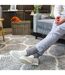 6 Pairs Mens Plain Coloured Cotton Rich Ribbed Dress Socks-4