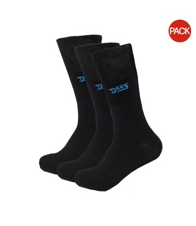 Chaussettes d555 harold homme noir Duke