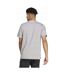 T-shirt Style Linéaire Tech Homme Gris Adidas-3