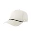 Casquette De Baseball Motif/style 5 Panneaux Paka Adulte Blanc Noir Atlantis Headwear-1