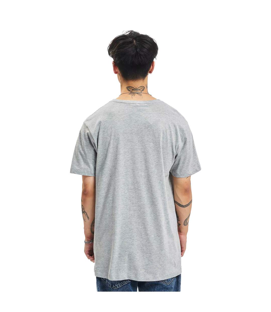 Gris Chiné Mister Tee-3