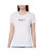 T-Shirt blanc femme pepe jeans pjl l-1