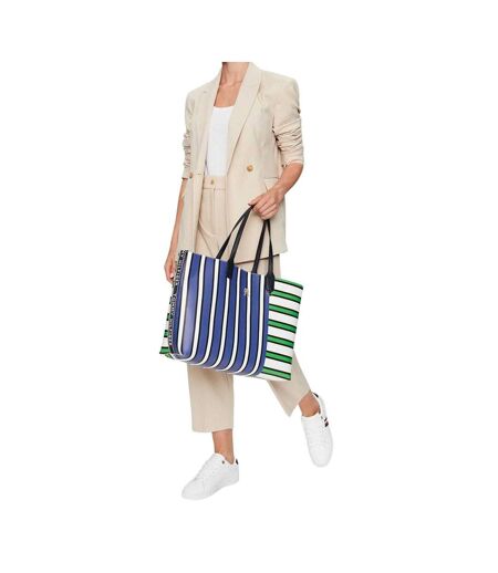 Sac À Main Motif/style Blocs De Couleurs Taille Unique Bleu Vert Tommy Hilfiger