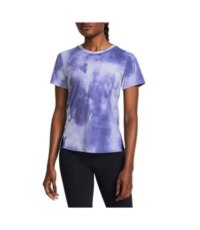 T-shirt launch elite femme violet Under Armour