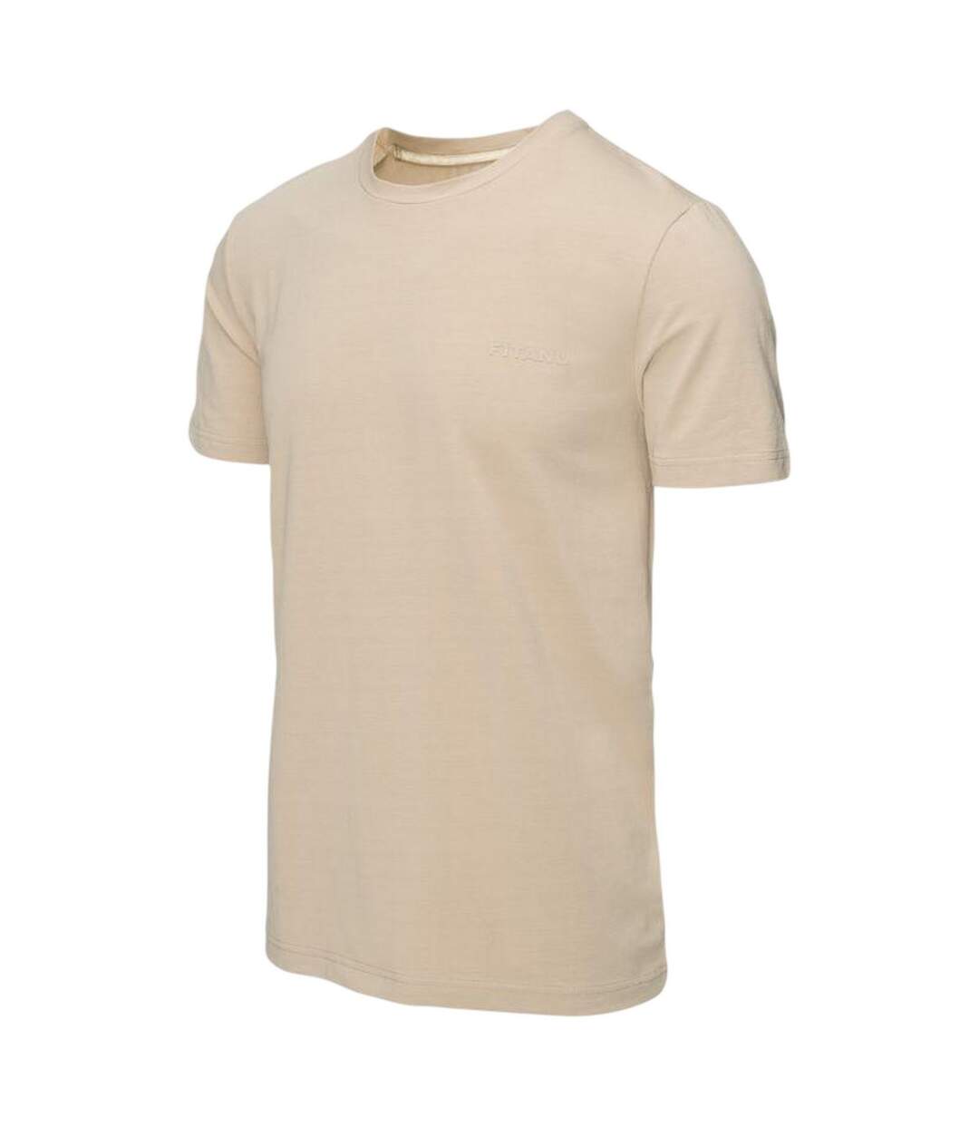 T-shirt Arvin Homme Beige Fitanu-4