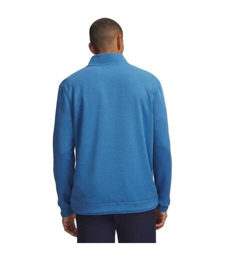 Mens Sweater Top Aegean Blue Under Armour