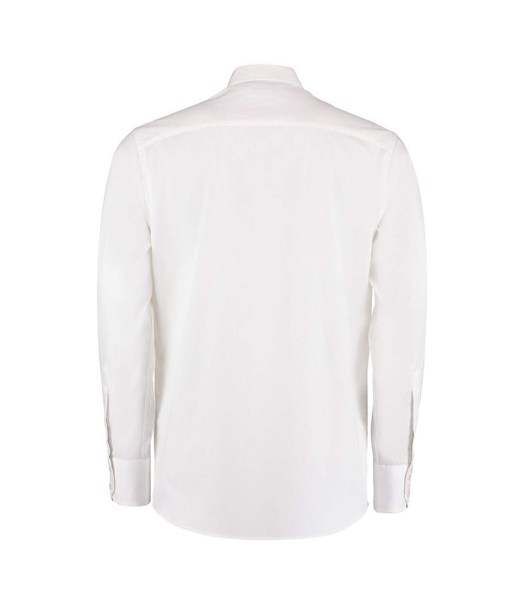 Kustom Kit Mens Long Sleeve Tailored Fit Premium Oxford Shirt (White) - UTBC1444