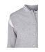 Veste De Survêtement College Femme Gris Blanc Urban Classics-4